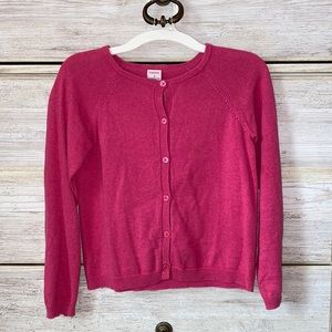 Girls Pink Sweater/ Cardigan
